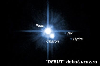 Плутон и его спутник Харон